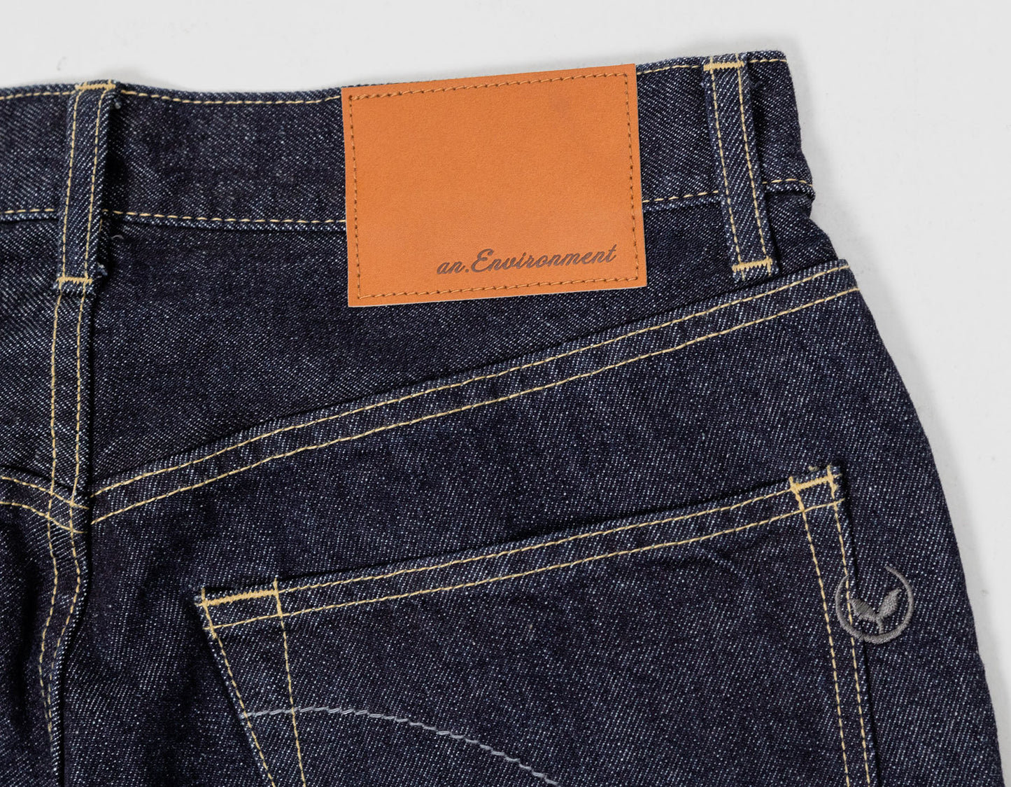 オーガニックウォッシュド テーパード DARK BLUE