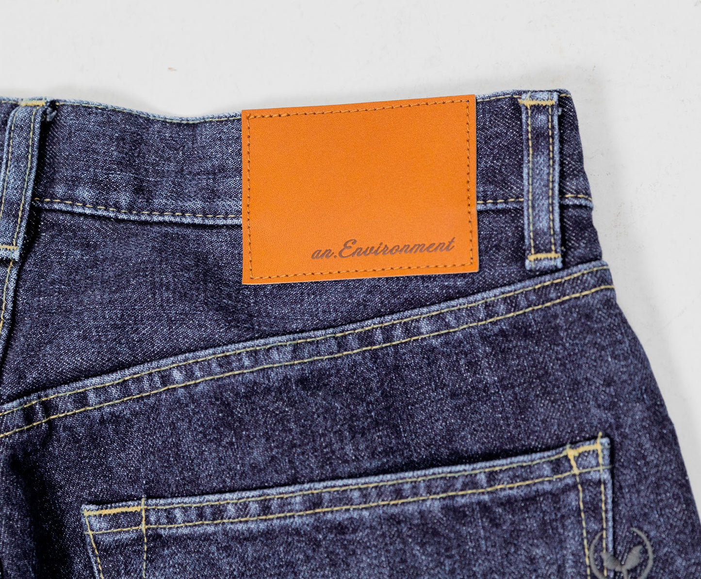 オーガニックウォッシュド テーパード BLUE