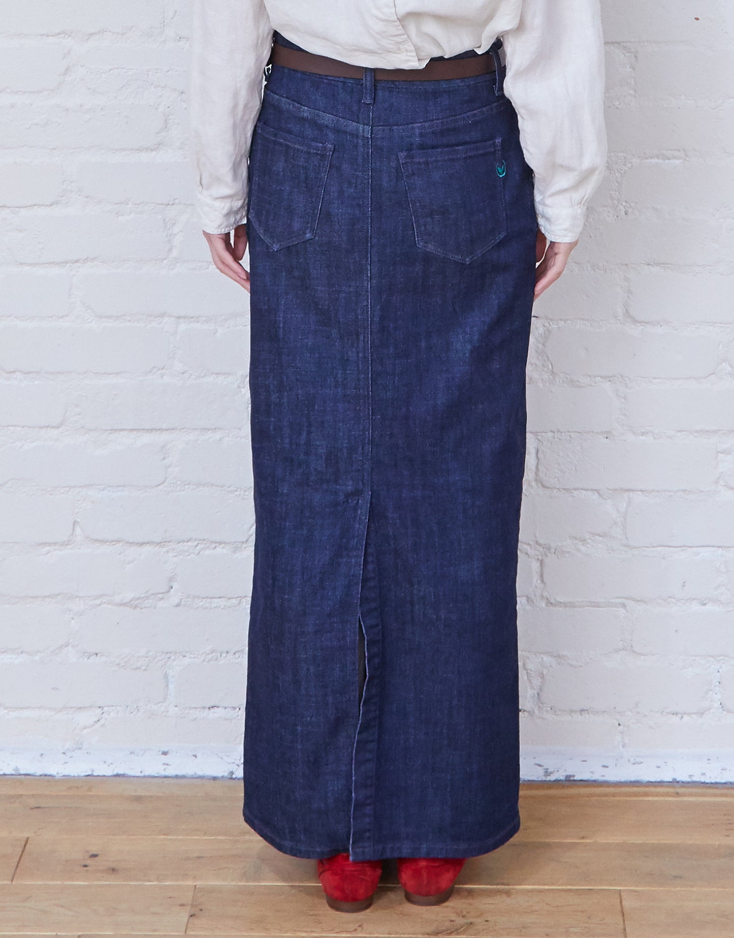 Organic Washed Women's Long Skirt